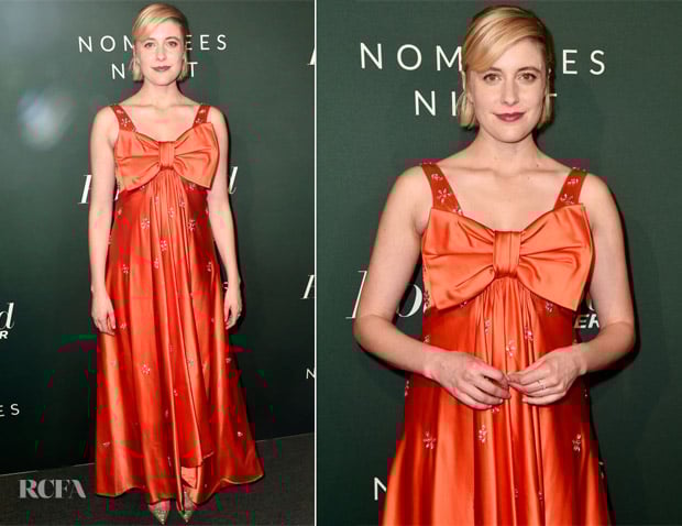 Greta Gerwig In vintage Cardinali - The Hollywood Reporter 6th Annual