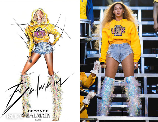 Beyonce Wore Five Custom Looks During Her Coachella - Red Carpet Fashion Awards