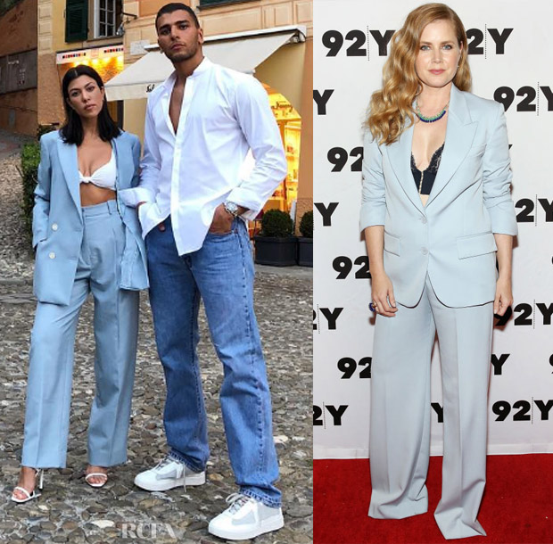 Celebrities LoveBaby Blue Suits - Red Carpet Fashion Awards