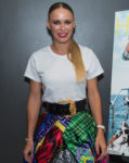 Caroline Wozniacki In Versace - Hamptons Magazine Cover Party