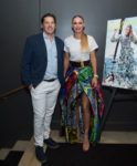 Caroline Wozniacki In Versace - Hamptons Magazine Cover Party