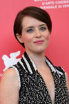Claire Foy In Chanel - 'First Man' Venice Film Festival Photocall