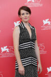 Claire Foy In Chanel - 'First Man' Venice Film Festival Photocall