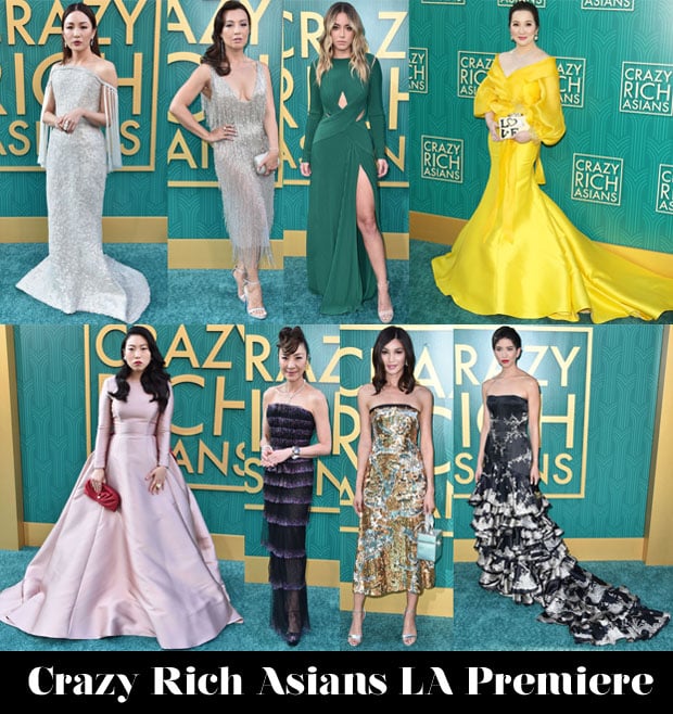 crazy rich asians la premiere