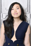 Awkwafina In Peggy Hartanto & Vivienne Westwood Anglomania - Build Series & SiriusXM’s Spotlight With The Cast Of ‘Crazy Rich Asians’