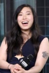 Awkwafina In Peggy Hartanto & Vivienne Westwood Anglomania - Build Series & SiriusXM’s Spotlight With The Cast Of ‘Crazy Rich Asians’