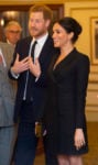 Meghan, Duchess of Sussex In Judith & Charles - 'Hamilton' Gala Performance