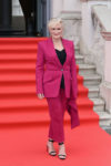 Glenn Close In Alexander McQueen - 'The Wife' London Premiere