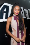Laura Harrier In Loewe - 'BlacKkKlansman' LA Premiere