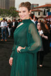 Lauren Cohan In Schiaparelli Haute Couture - 'Mile 22' LA Premiere