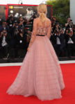 Olivia Hamilton In Lela Rose & J. Mendel - ‘First Man’ Venice Film Festival Premiere & Opening Ceremony