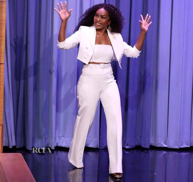 Angela Bassett In Vitor Zerbinato - The Tonight Show Starring Jimmy Fallon