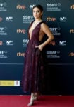 Blanca Suarez In Alberta Ferretti Limited Edition Collection & Pedro del Hierro - 'Tiempo Despues' San Sebastian Film Festival Photocall & Premiere