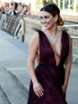 Blanca Suarez In Alberta Ferretti Limited Edition Collection & Pedro del Hierro - 'Tiempo Despues' San Sebastian Film Festival Photocall & Premiere