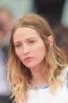 Christa Théret In Chanel - Doubles Vies (Non Fiction) Venice Film Festival Photocall & Premiere