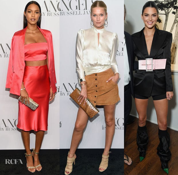 Cindy Crawford And Candice Swanepoel Host 'ANGELS' By Russell James Book Launch And Exhibit 