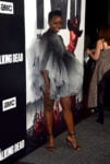 Danai Gurira In Iris van Herpen Haute Couture - Premiere Of AMC's 'The Walking Dead' Season 9