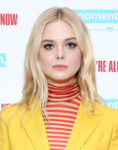 Elle Fanning In Oscar de la Renta - 'I Think We're Alone Now' New York Screening