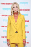 Elle Fanning In Oscar de la Renta - 'I Think We're Alone Now' New York Screening