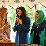 Meghan, Duchess Of Sussex In Smythe, Misha Nonoo & Tuxe - 'Together' Cookbook Launch