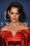 Katie Holmes In Zac Posen - Harry Winston Unveils 'New York Collection'