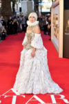 Lady Gaga In Alexander McQueen - 'A Star Is Born' London Premiere