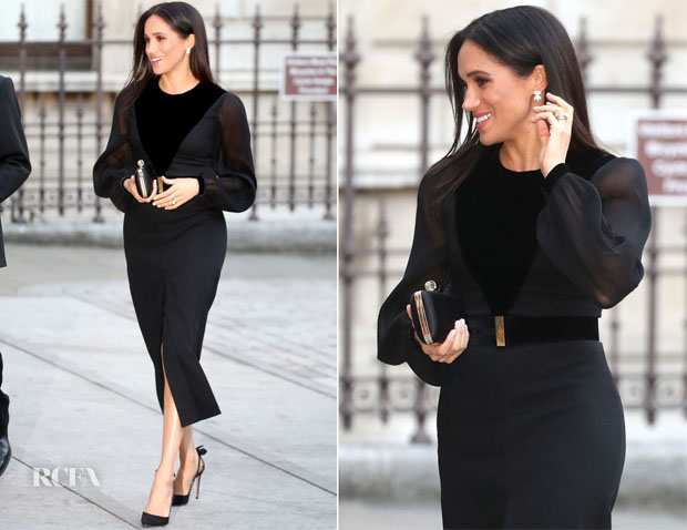 Meghan, Duchess of Sussex In Givenchy - 'Oceania' Opening 