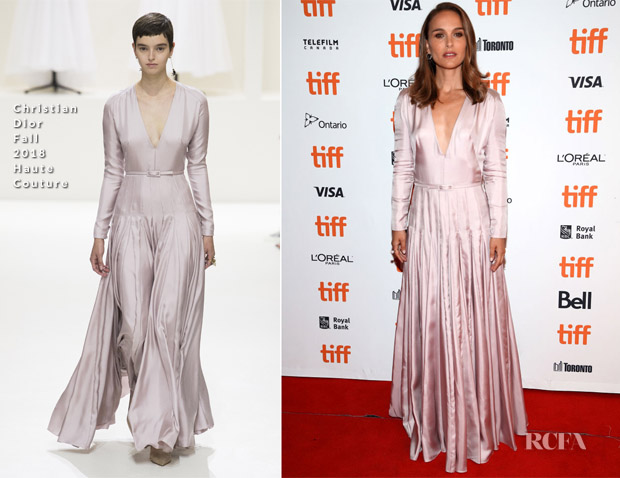 Natalie Portman In Christian Dior Couture - 'Vox Lux'  Toronto International Film Festival Premiere