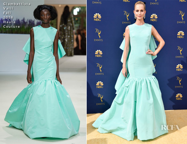 Poppy Delevingne In Giambattista Valli Haute Couture - 2018 Emmy Awards