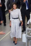 Queen Letizia of Spain In Massimo Dutti - 'Vega-3'