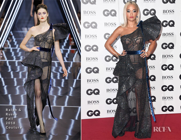 Rita Ora In Ralph & Russo Couture - 2018 GQ Men Of The Year Awards