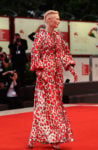 Tilda Swinton In Schiaparelli Haute Couture - 'At Eternity's Gate' Venice Film Festival Premiere