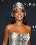 Rihanna In Atelier Versace - Fenty Beauty by Rihanna Anniversary Event