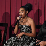 Amandla Stenberg In Erdem & Regina Hall In Camilla & Marc - 'The Hate U Give' Atlanta Screening