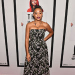 Amandla Stenberg In Erdem & Regina Hall In Camilla & Marc - 'The Hate U Give' Atlanta Screening