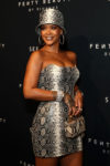 Rihanna In Atelier Versace In Atelier Versace - Fenty Beauty by Rihanna Anniversary Event
