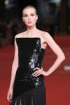 Sylvia Hoeks In Christopher Kane & Saint Laurent - ‘The Girl In The Spider’s Web’ Rome Film Festival Photocall & Premiere
