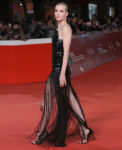 Sylvia Hoeks In Christopher Kane & Saint Laurent - ‘The Girl In The Spider’s Web’ Rome Film Festival Photocall & Premiere
