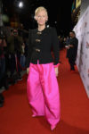 Tilda Swinton In Schiaparelli Haute Couture - ‘Suspiria’ LA Premiere