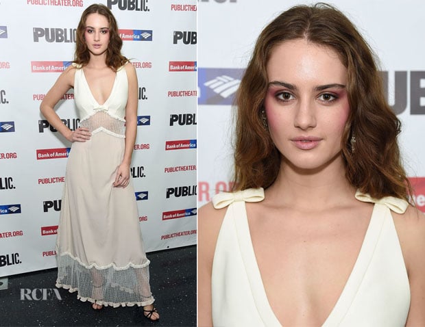  Grace Van Patten In Miu Miu - 'Mother Of The Maid' Opening Night Celebration