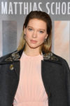 Lea Seydoux In Louis Vuitton - 'Kursk' Paris Premiere