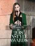 Lily Collins In Givenchy - 2018 InStyle Awards