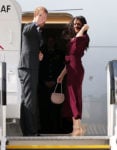 Meghan, Duchess of Sussex In Hugo Boss - Sydney Departure