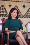 Meghan, Duchess of Sussex In Jason Wu - Labalaba Statue Unveiling