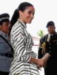 Meghan, Duchess of Sussex In Martin Grant - Tonga Visit Day 2