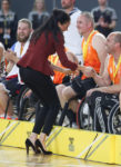 Meghan, Duchess of Sussex In Theodore Scanlan - Invictus Games' Wheelchair Basketball Finals