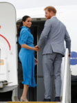 Meghan, Markle In Veronica Beard - Tonga Departure