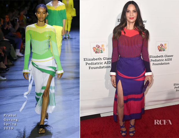 Olivia Munn In Prabal Gurung - 'A Time For Heroes' Family Festival