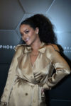 Rihanna In Burberry & Monse - Fenty Beauty Artistry Event & Sephora Launch