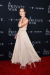 Rosamund Pike In Christian Dior Haute Couture - 'A Private War' LA Premiere